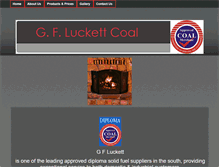 Tablet Screenshot of gfluckettcoal.com